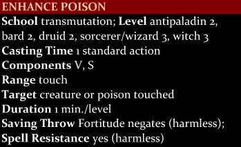Enhance Poison
